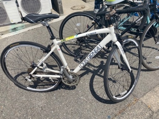 ルイガノロードバイク　ホワイト