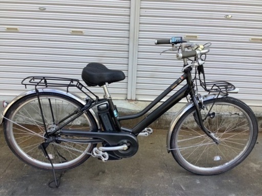 145 ヤマハ最新機種電動アシスト自転車pas mina26インチマッドブラックアルミ