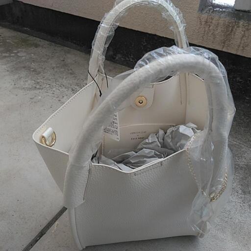 新品未使用品✨OPAQUE.CLIPの2wayミドルトートバッグ