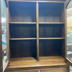 横浜元町 竹中家具 ライティングビューロー 椅子セット デスク 机 書庫 チェア 収納 家具の画像