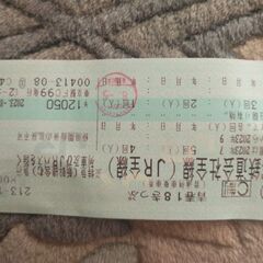 青春18切符　４回分【配送可】