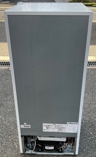 【RKGRE-192】特価！ニトリ/106L 2ドア冷凍冷蔵庫/NTR-106WH/中古品/2021年製/当社より近隣無料配達！