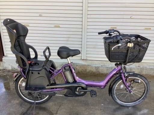 149 ヤマハ新機種電動アシスト自転車pas kiss20インチ パープルアルミボディー
