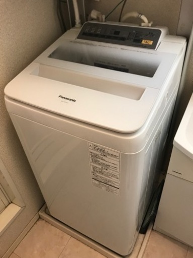 【限定値下げ】2017年製 パナソニック洗濯機＋乾燥機セット