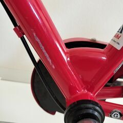 子供用自転車　１８インチ　赤　自転車あさひの画像