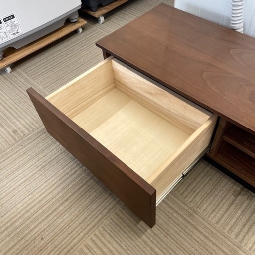 【お買い得‼️】現行モデル♪ ニトリ 150cm幅ローボード(レシェンテ150) テレビ台 収納家具 ウォールナット材ミドルブラウン♪