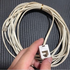 〜8/20 電話線、延長ケーブルの画像