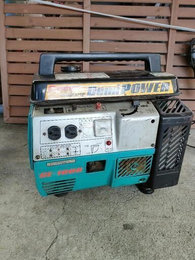 決まりました。　デンヨウGE1000発電機