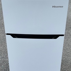 【RKGRE-193】特価！ハイセンス/Hisense/93L 冷凍冷蔵庫/HR-B95A/中古品/2021年製/当社より近隣無料配達！