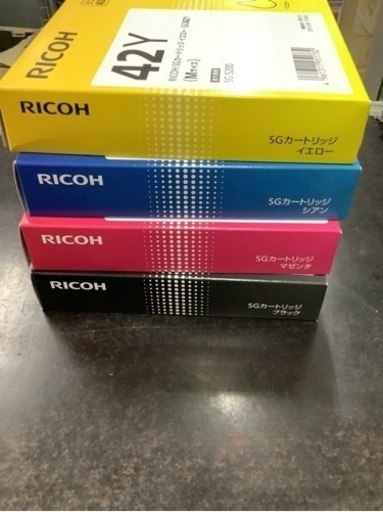 値下げ12.800→9.800 リコー RICOH SG カートリッジ GC42H 4色セット