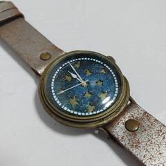 アンティーク調　腕時計　時計作家ヤナイコウヘイ