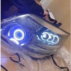 10アルファード後期 加エヘッドライト‼️の画像