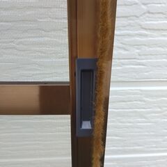 【玄関網戸】引き戸用　レール付の画像
