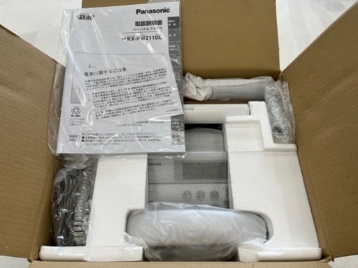 ＊【未使用・開封品】パナソニック Panasonic KX-PW211DL-S パーソナルファックス 電話 子機1台付き おたっくす 