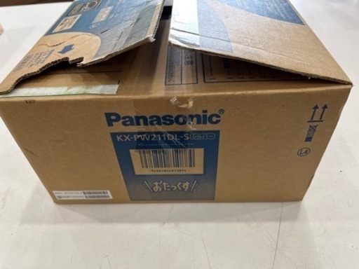＊【未使用・開封品】パナソニック Panasonic KX-PW211DL-S パーソナルファックス 電話 子機1台付き おたっくす 
