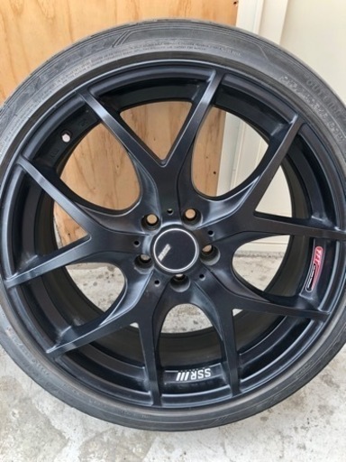 商談中　SSRホイールセット GTV03 18×7.5＋48