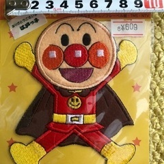 ワッペン　アンパンマン、バイキンマンの画像