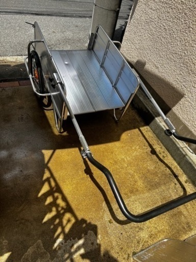 ※お取引き中※16日迄値下げリアカー　リヤカー　アルミ　中古