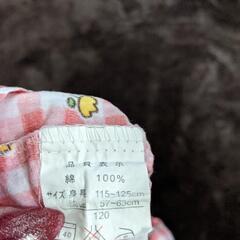 うさぎ柄　パジャマ　120の画像