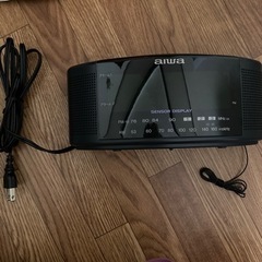 aiwa 時計搭載ラジオ　新品　300円