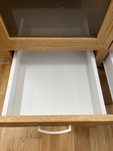値下げしました。M034★食器棚★ニトリ製★上下分割不可★収納棚★キッチンボード★幅1200ｍｍ
