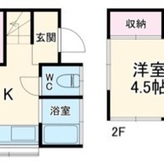 大家直接募集　家賃破格　船橋市大穴北4-13-31戸建の画像