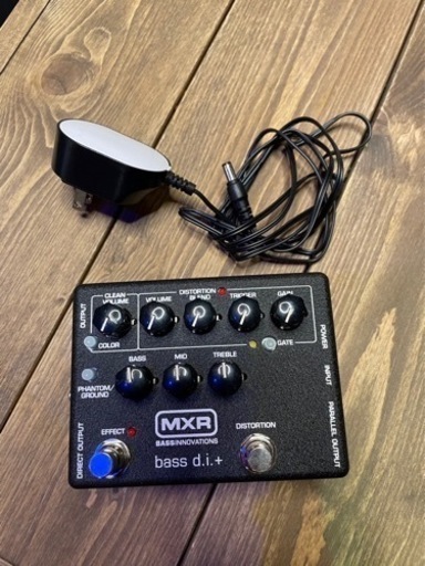 MXR ( エムエックスアール )  M80 Bass D.I. + 定番ベースプリアンプ&電源アダプターセット