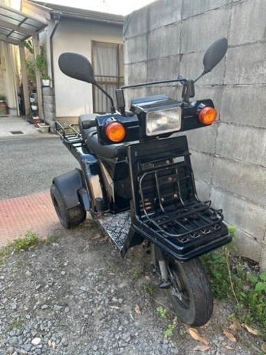 ジャイロX 側車付き軽二輪登録