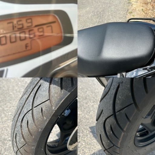 ☆走行極少700km☆アドレスV125S☆外装カウル・シート・バッテリーなど