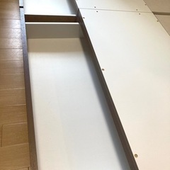【取引中】シングルベッドフレーム ニトリ 引出し付きの画像