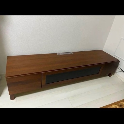高野木工 164cm テレビ台「レッチェ」ウォールナット