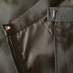 ⭕️新品★黒の台形スカート★薄手の画像