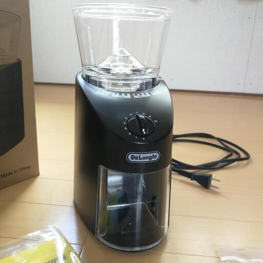 使用少！　デロンギ　コーン式コーヒーグラインダー　KG364J\n