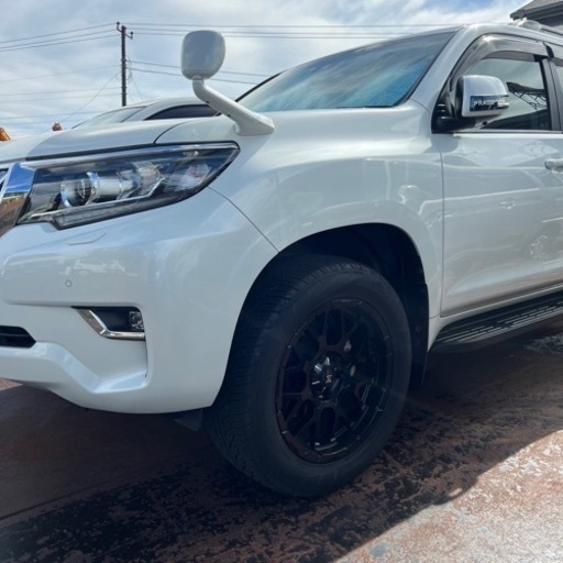 プラド　20インチ　アルミ　タイヤとセット