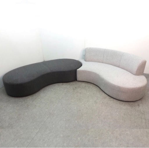 藤栄 未使用 展示品 ソファ 2人掛け スツール オットマン ソファー 3人掛け