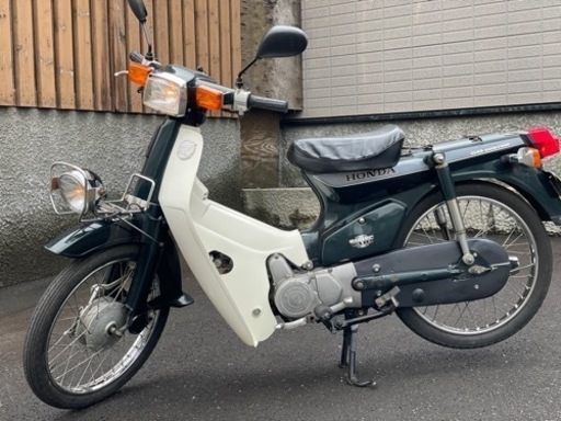 HONDA C50 カスタム　実走4600km リアキャリア新品付きます　12V 4速