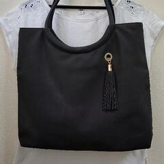 大きめトートバッグ　くすみ色の画像