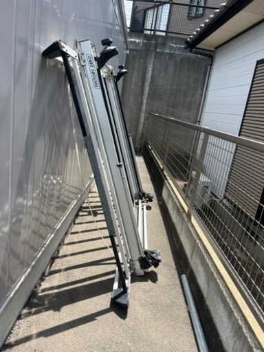 ZeroFactoryオーバースライダー+トヨタ純正ルーフキャリア　ハイエース