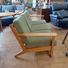 売約済【愛品倶楽部柏店】　ウニコ　ＶＩＳＫＡ　カバーリングソファ３シーター　ナチュラルの画像