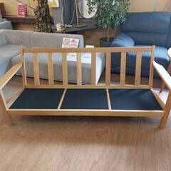 売約済【愛品倶楽部柏店】　ウニコ　ＶＩＳＫＡ　カバーリングソファ３シーター　ナチュラルの画像