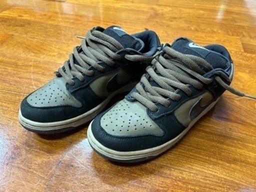 NIKE DUNK LOW PRO SB LODEN 黒×オリーブ