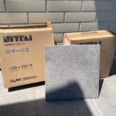 タイル　外構用　ニッタイ工業　ロマーニ2 二箱セット　未開封　玄関前　オシャレの画像