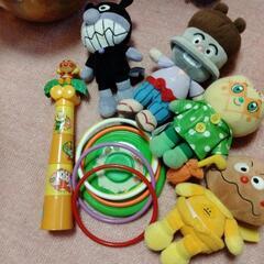 アンパンマン おもちゃ段ボール1箱分の画像