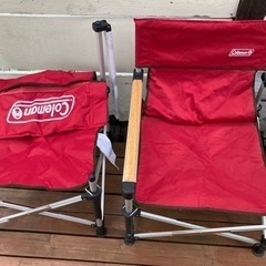 掲載終了】コールマンキャンプ 椅子 ツーウェイキャプテン 4脚