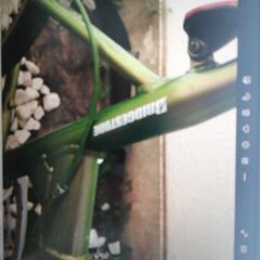 快適ブリジストン軽量折りたたみ自転車の画像
