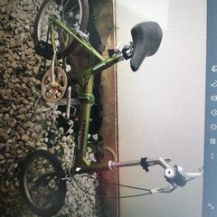 快適ブリジストン軽量折りたたみ自転車の画像