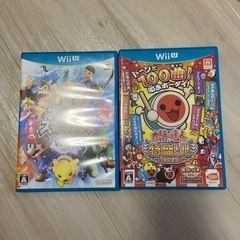 wiiu スマブラ、太鼓の達人セットの画像