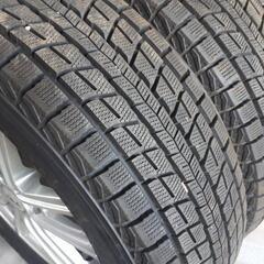 ○215/70R15○バリ溝○スタッドレスタイヤアルミホイール4本セット○ダンロップ○の画像