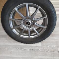 １５インチアルミホイール付スタットレスタイヤ４本セットお譲りします