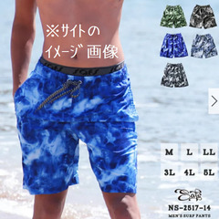 【新品・未使用・タグ付き】メンズ水着３Ｌサーフパンツ